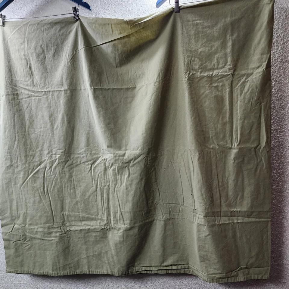 Molas lençol plano tamanho King 80 pol x 80 pol, verde perfeito - Imagem 1 de 4