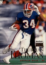 1999 SkyBox Premium Football Card #47 Thurman Thomas