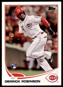 2013 Topps Update #US99 Derrick Robinson RC Cincinnati Reds