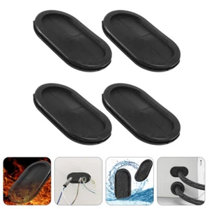 4pcs Rubber Cable Wire Grommets Firewall Plug Grommet Wiring Coil Wire Gasket - Picture 1 of 11