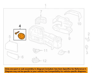 FORD OEM 15-23 F-150 Lightning Outside Mirrors-Adjust Motor FU5Z17D696B - Picture 1 of 2
