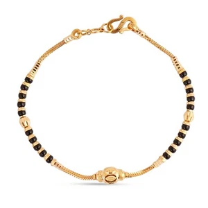 Traditional 22k Gold Handmade Mangalsutra - Exclusive Indian Wedding Jewelry - Picture 1 of 7