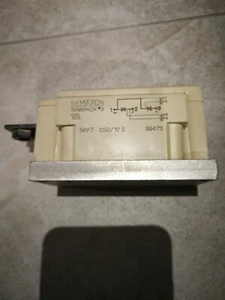 SKKT250/12E SEMIKRON THYRISTOR / SCR POWER MODULE 250A/1200V - Picture 1 of 5