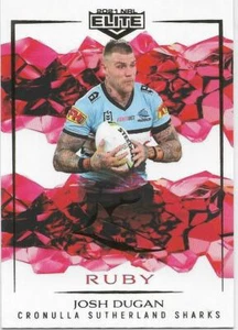 2021 Nrl Elite Mojo Ruby (MR030) Josh DUGGAN Sharks 37/46 - Picture 1 of 1
