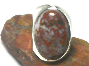 ANILLO ajustable Ocean JASPE Plata Esterlina 925 - ¡En caja de regalo! - Imagen 1 de 6