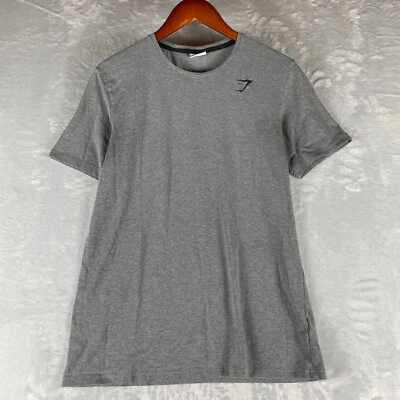 Gymshark Athletic T Shirt Mens Size Medium Gray Short Sleeve Casual - Image 1 of 4