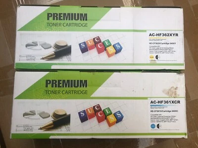 Cartuchos de tóner Premium (amarillo y cian) Foto 1 de 3