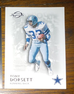 TONY DORSETT 2011 TOPPS LEGENDS FOOTBALL CARD DALLAS COWBOYS