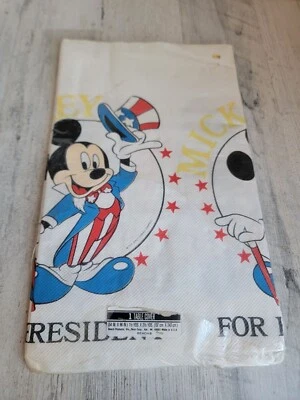 De colección 4 de julio Mickey para presidente papel mantel fiesta Foto 1 de 4