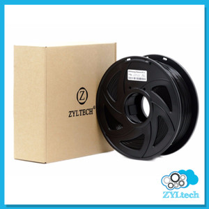 Glossy Black PLA (Original Black) - 3D Printer Filament 1.75mm 1 kg 2.2 lbs