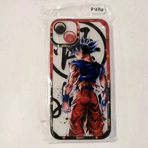Iphone 14 Plus Case Goku Dragon Ball z Super With Keychain - Picture 1 of 3