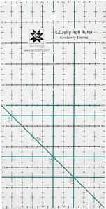 Simplicity Q47 EZ Jelly Roll Acrylic Ruler Quilting Patchwork Sewing - Picture 1 of 1
