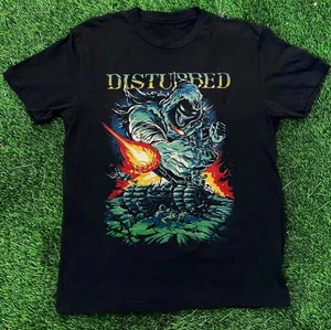 Vintage Disturbed Band Album schwere Baumwolle schwarz T-Shirt S-5XL CS716 - Bild 1 von 4