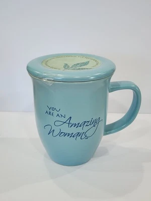Nueva taza Abbey Press con tapa "You Are An Amazing Woman" Foto 1 de 4