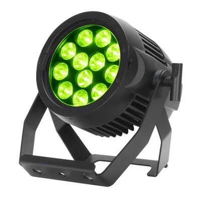 American DJ Encore LP12IP 12 x 20W IP65 Outdoor RGBL LED DMX Par Can Wash Light - Image 1 of 4