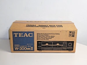TEAC W-300 MKII Doppel Kassettendeck, OVP&NEU, 2 Jahre Garantie - Bild 1 von 5