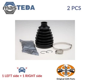 306805 CV JOINT BOOT KIT PAIR FRONT RIGHT LEFT WHEEL SIDE LOBRO 2PCS NEW - Picture 1 of 5