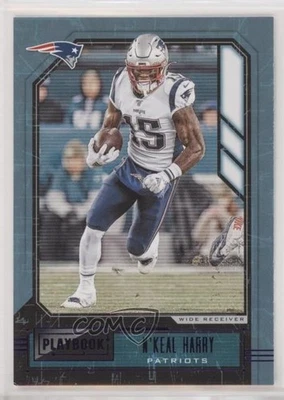 2020 Panini Playbook Purple N'Keal Harry #41 - Image 1 of 2