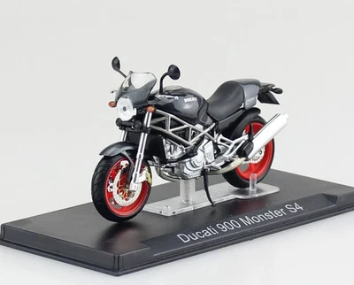 Ducati 900 Monster S4 grau 1:24 Motorrad- Modell - Bild 1 von 3