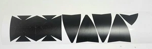 Space 1999 Mattel Eagle One Black Sticker Set - Picture 1 of 9