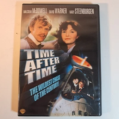 TIME AFTER TIME 1979 DVD WARNER BROS PRINT MALCOLM MCDOWELL MARY STEENBURGEN VTG - Image 1 of 4