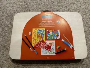 Mondo Llama Go Go Studio Mixed Media Case Art Supplies, Paints, Markers, Etc. - Picture 1 of 3