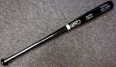 Greg Halman Signed Black Rawlings Bat Seattle Mariners PSA/DNA RookieGraph - Image 1 of 4