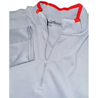 Nuevo Nike Golf Dri-FIT 3XL Pullover Ligero Atlético Entrenamiento Camisa Gris Foto 1 de 4