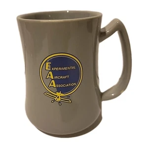 Experimental Aviation Association EAA Large Gray Coffee Mug - Picture 1 of 6