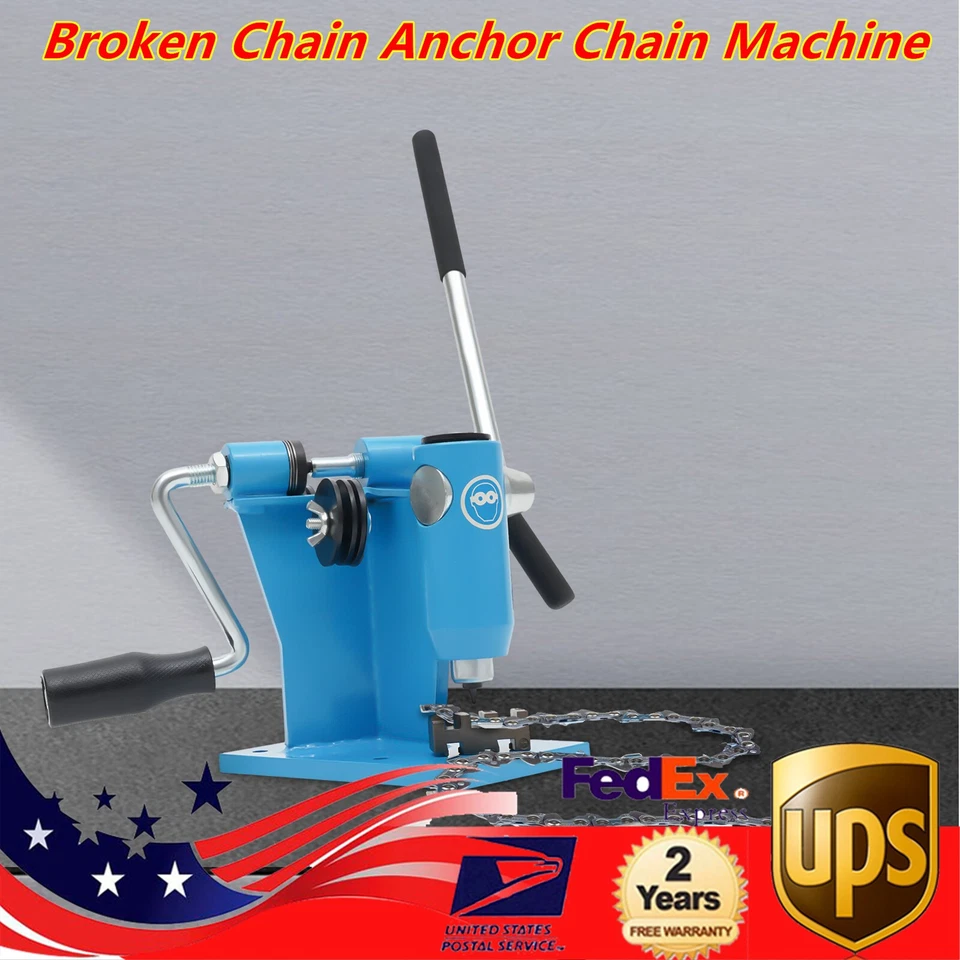 Archer Chainsaw Saw Chain Breaker Spinner COMBO Repair Tool Bench Mounted USA