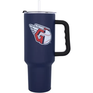 Cleveland Guardians 40oz. Travel Tumbler with Handle - Picture 1 of 2