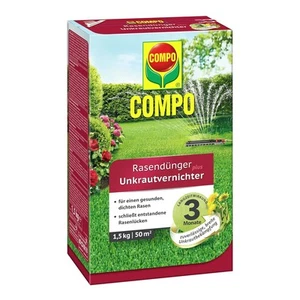Compo FLORANID Rasendünger + Unkrautvernichter 1,5 kg Feingranulat 50 m² - Bild 1 von 8