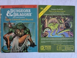 D&D Dungeons and Dragons B3 and B9 Basic Level Adventure Modules - Picture 1 of 11
