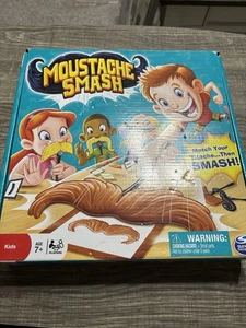 Moustache Smash Game Mustache 3-6 Players Spin Master Toys 100% Complete In Box - Picture 1 of 3