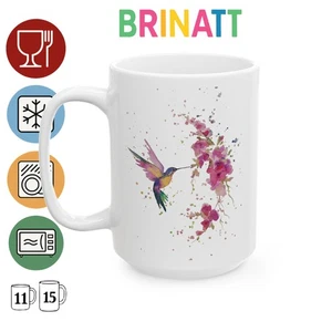 Keramiktasse - Colibri - Kolibri - lustiges Kaffeeliebhaber Geschenk, Teetasse, Büro - Bild 1 von 9