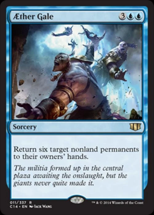 Aether Gale - Medium Play MTG Commander 2014 Edition - Image 1 of 1