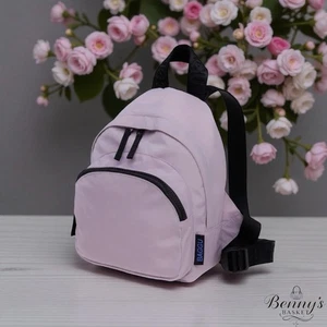 Brandneu BAGGU Mini Nylon Rucksack Dusty Pink Auslaufmodell - Bild 1 von 4