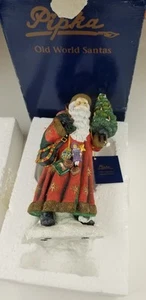 Prizm Pipka Figurine Starcoat Santa 10.5" #13900 Christmas Old World Limited - Picture 1 of 5