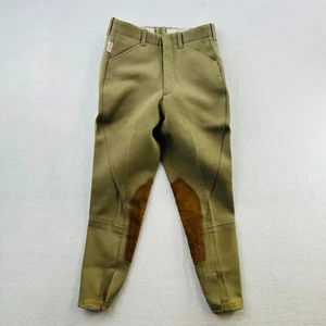 The Tailored Sportsman Pants Youth 8 Tan English Riding Habits Breeches Girls - Picture 1 of 23
