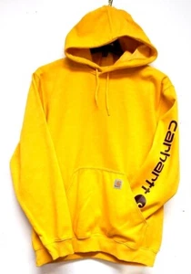 Carhartt K288-Y35 LOGO SLEEVE HOODED SWEATSHIRT - Picture 1 of 4