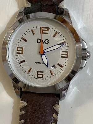 Reloj de pulsera suizo automático vintage década de 1980 Dolce & Gabbana Foto 1 de 4