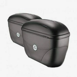 DOS AUTÉNTICOS Givi E21N Coppia Maleta Equipaje PAR Bloqueable con Llaves - Imagen 1 de 7