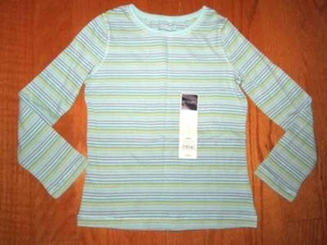 Jumping Beans Girls size 6 Long Sleeve Striped top NWT - Picture 1 of 2