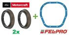 2x Rear Wheel Bearing Seal & Differential Gasket for Ford F250 F350 10.5 Axle