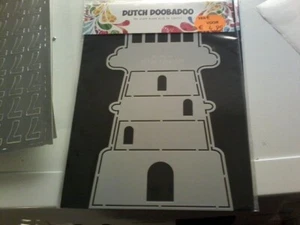 DUTCH DOOBADOO STENCIL FOR SCRAPBOOKING NEW LIGHTHOUSE (B19) - Picture 1 of 1
