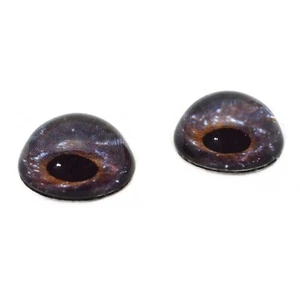 Paar hohe Kuppel Milchstraße Galaxie Halbkugel Glasaugen für Taxidermie Schmuck - Bild 1 von 7