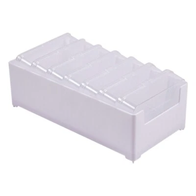 Cable Storage Box with Lid Cable Cord Organizers with 7 Removeable Compartments - Image 1 of 4