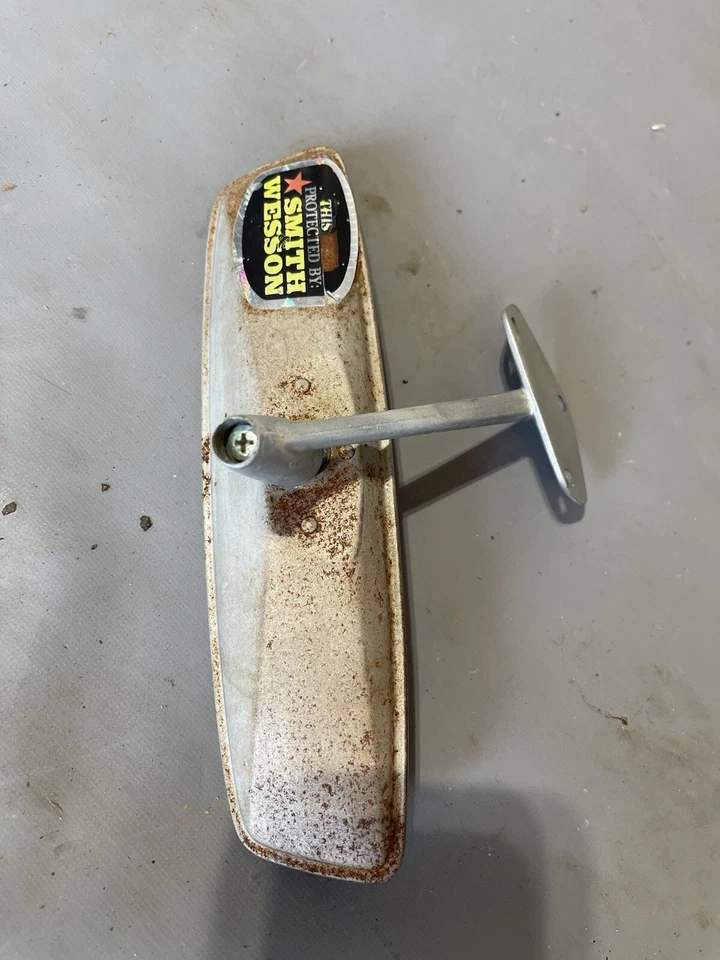 1963 1964 1965 Dodge Dart Plymouth Valiant Rear View Mirror Vintage Smith Wesson - Image 1 of 3