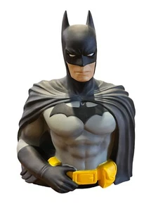 Monograma internacional directo banco de monedas Batman Bust de DC Comics superhéroe - Imagen 1 de 7