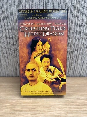 Crouching Tiger, Hidden Dragon (VHS, 2001, English Dubbed) Martial Arts, Kung-Fu - Image 1 of 4